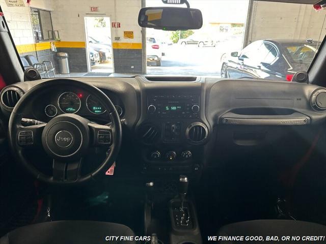 used 2014 Jeep Wrangler Unlimited car, priced at $16,888