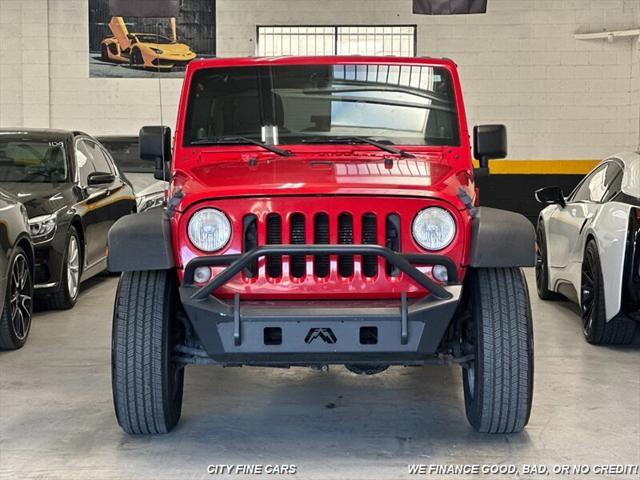 used 2014 Jeep Wrangler Unlimited car, priced at $16,888