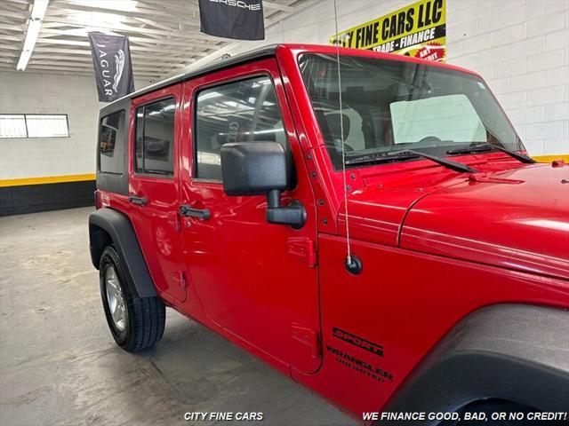 used 2014 Jeep Wrangler Unlimited car, priced at $16,888