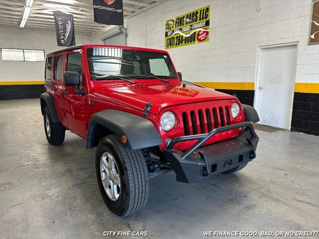 used 2014 Jeep Wrangler Unlimited car, priced at $16,888