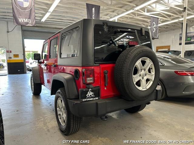 used 2014 Jeep Wrangler Unlimited car, priced at $16,888