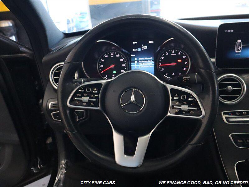 used 2019 Mercedes-Benz C-Class car, priced at $17,888