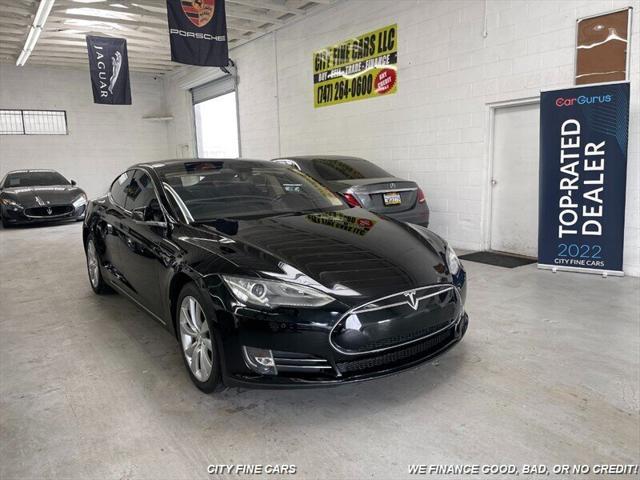 used 2014 Tesla Model S car, priced at $19,988