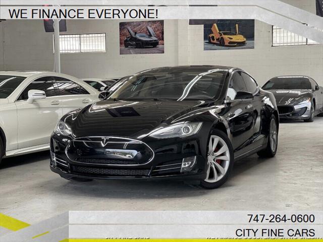 used 2014 Tesla Model S car, priced at $19,988