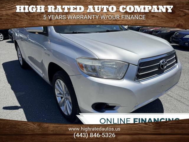 used 2010 Toyota Highlander Hybrid car, priced at $7,695