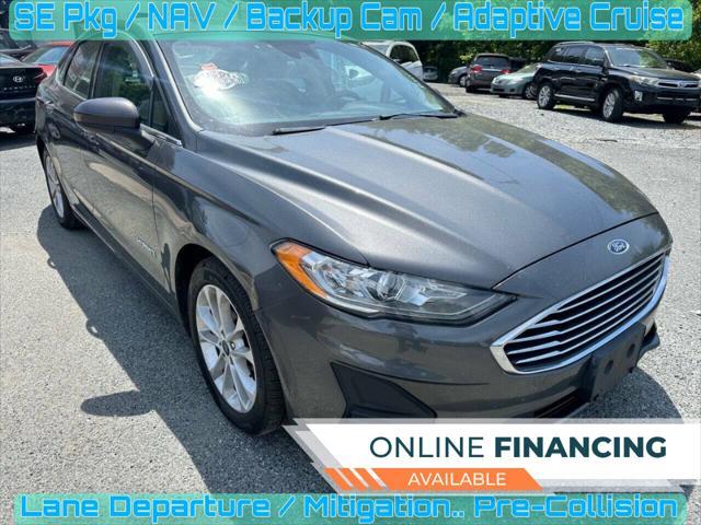 used 2019 Ford Fusion Hybrid car, priced at $7,495