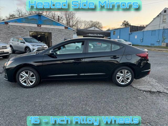 used 2019 Hyundai Elantra car, priced at $9,995