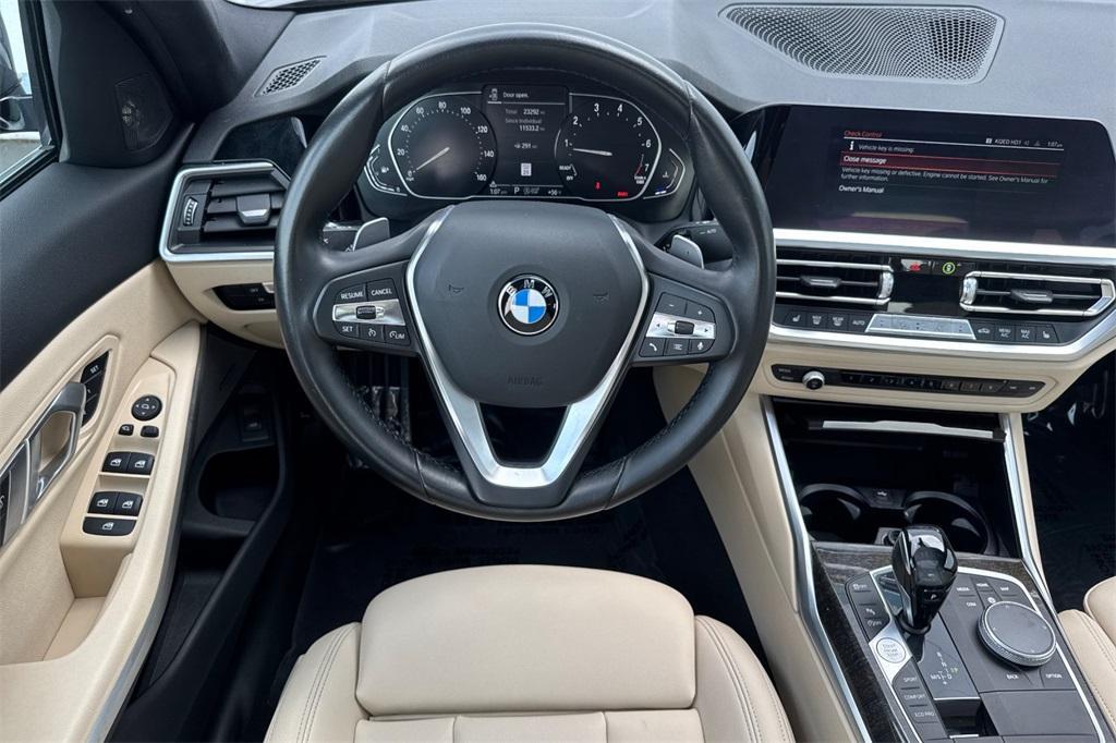 used 2021 BMW 330 car, priced at $28,000