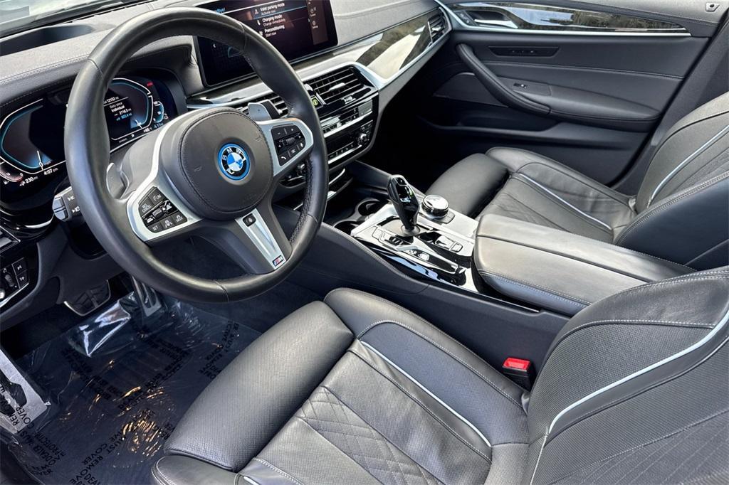 used 2022 BMW 530e car, priced at $40,000