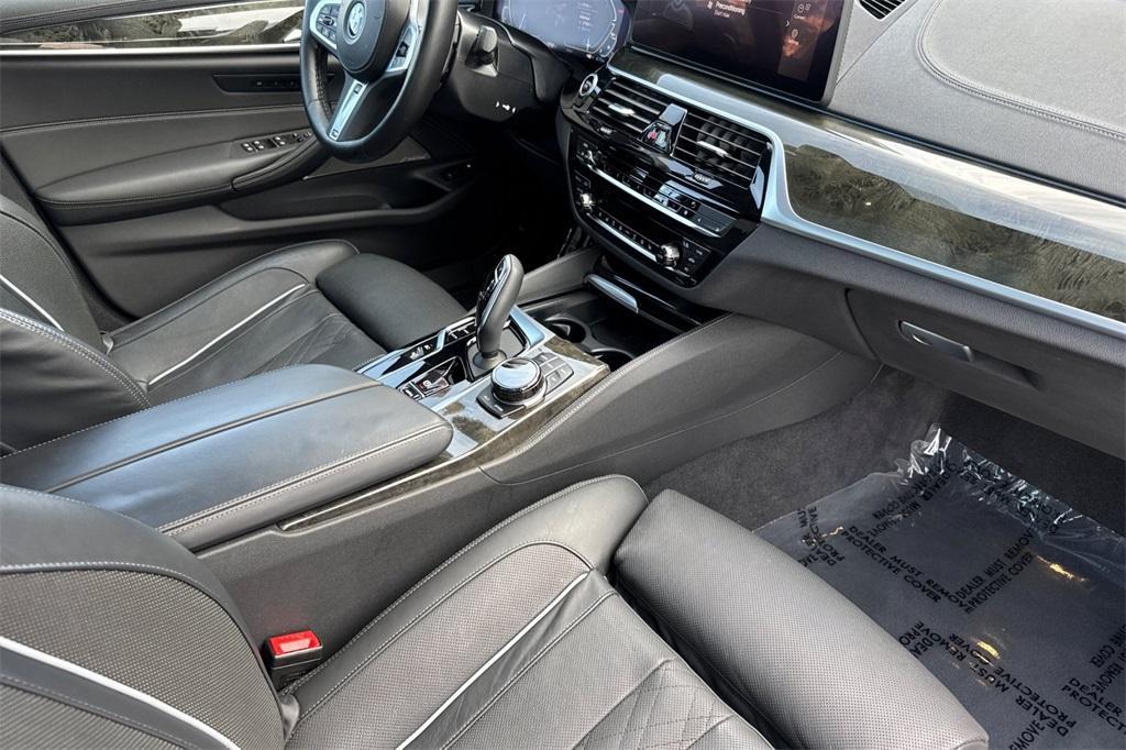 used 2022 BMW 530e car, priced at $40,000