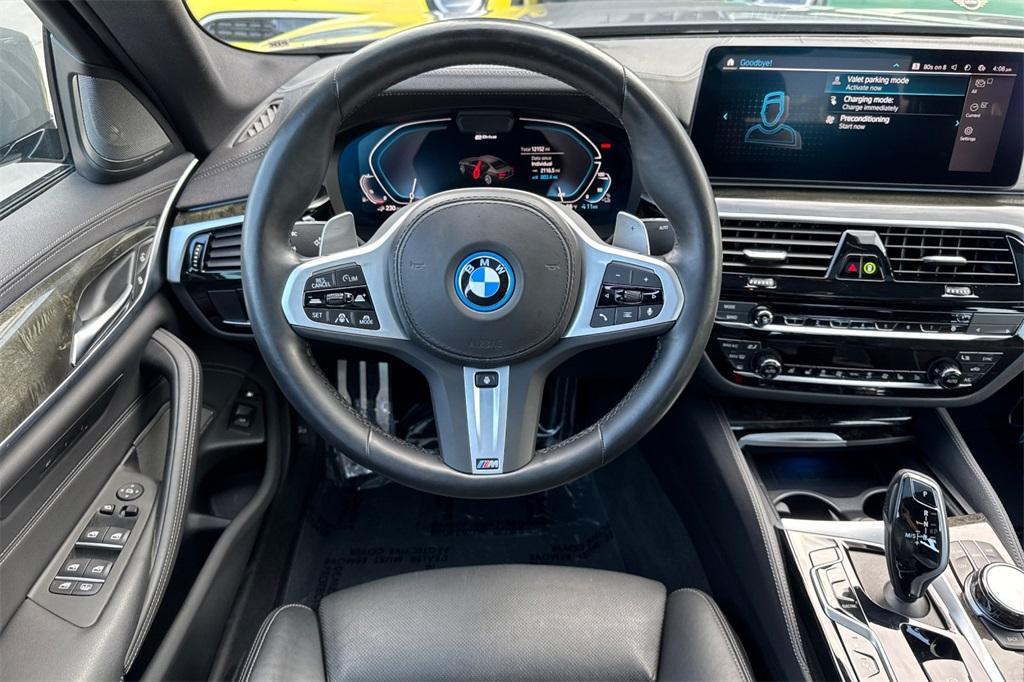 used 2022 BMW 530e car, priced at $40,000