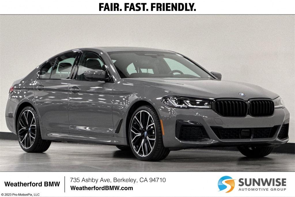 used 2022 BMW 530e car, priced at $40,000