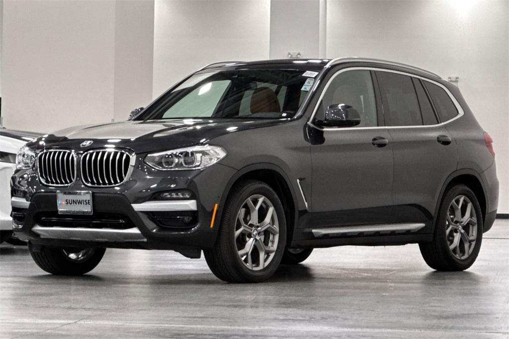 used 2021 BMW X3 car, priced at $30,000