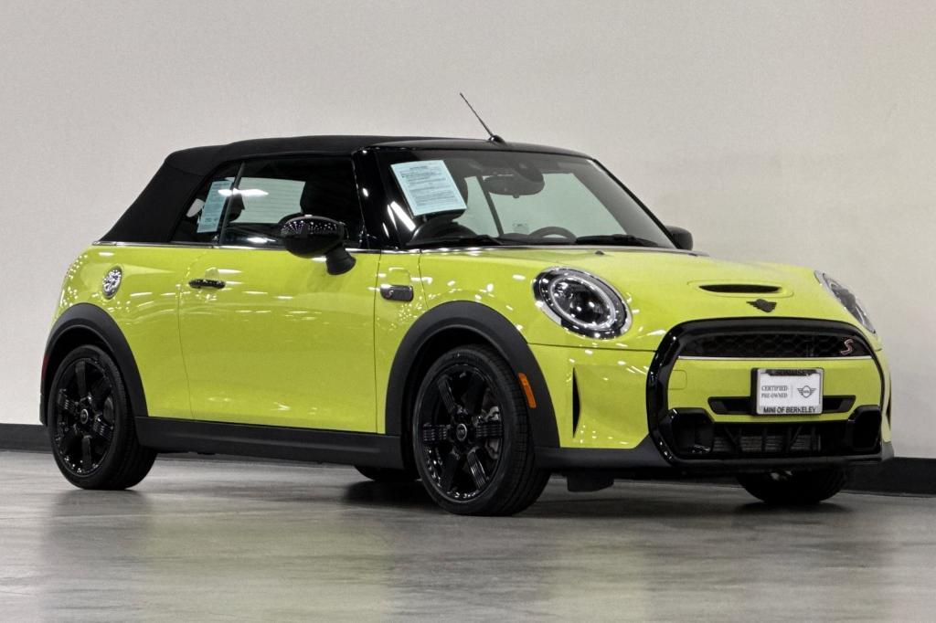 used 2022 MINI Convertible car, priced at $27,500