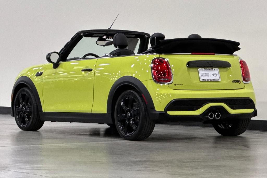 used 2022 MINI Convertible car, priced at $27,500