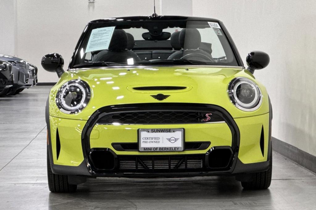 used 2022 MINI Convertible car, priced at $27,500