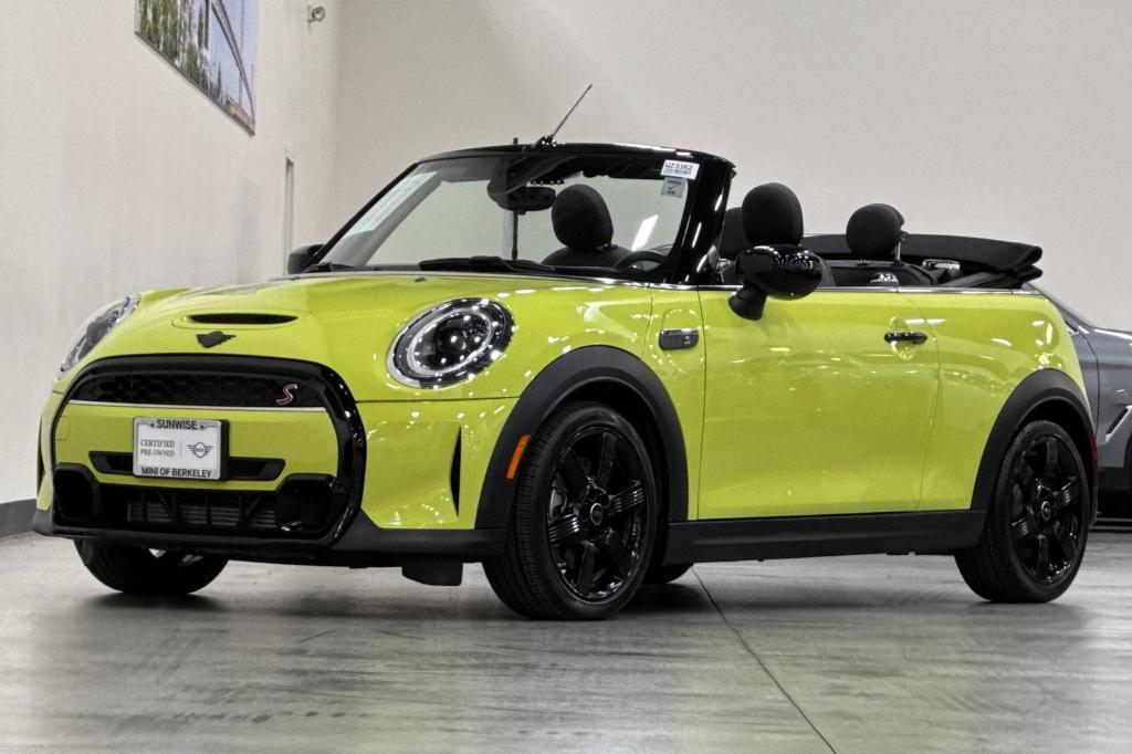 used 2022 MINI Convertible car, priced at $27,500