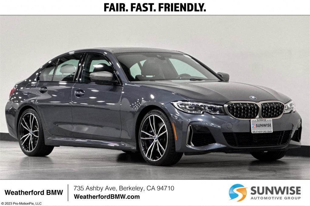 used 2021 BMW M340 car, priced at $43,500