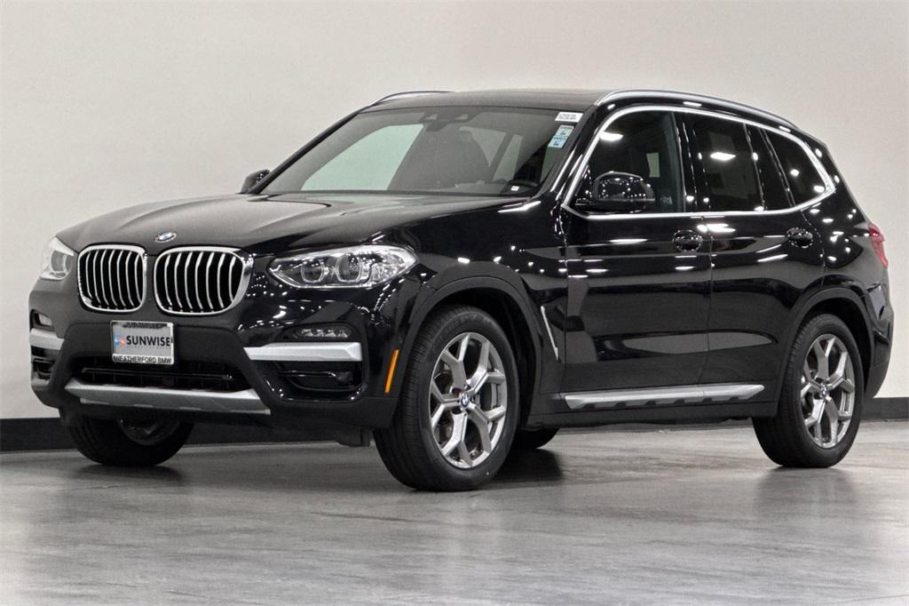 used 2021 BMW X3 car, priced at $28,500