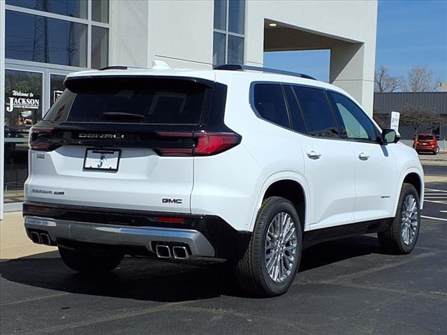 new 2025 GMC Acadia car, priced at $62,485