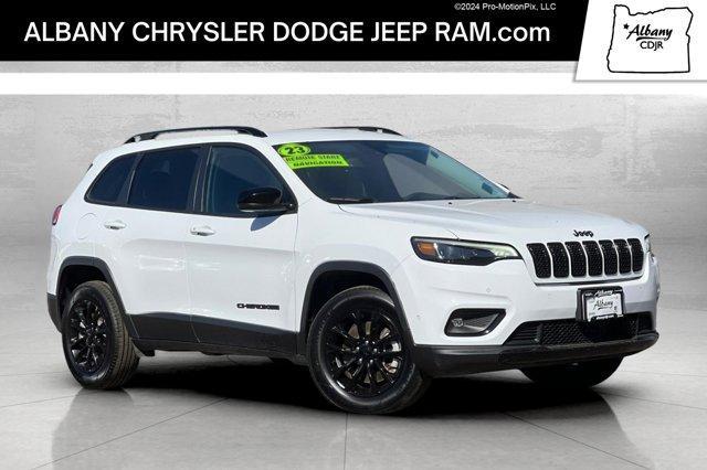 used 2023 Jeep Cherokee car, priced at $21,495