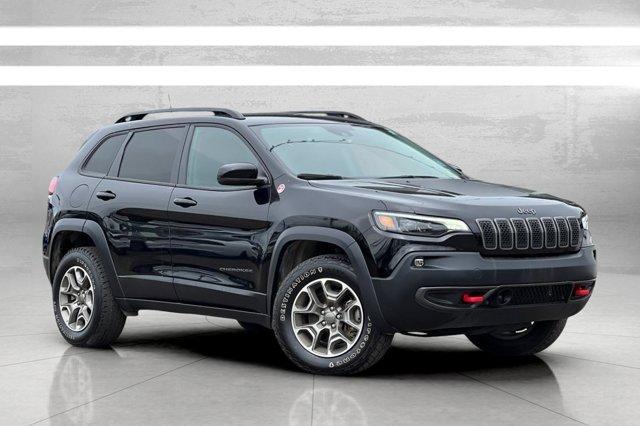 used 2022 Jeep Cherokee car, priced at $18,999