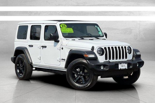 used 2023 Jeep Wrangler car, priced at $34,999
