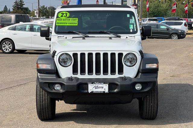 used 2023 Jeep Wrangler car, priced at $34,999