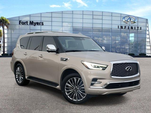 used 2021 INFINITI QX80 car, priced at $34,250