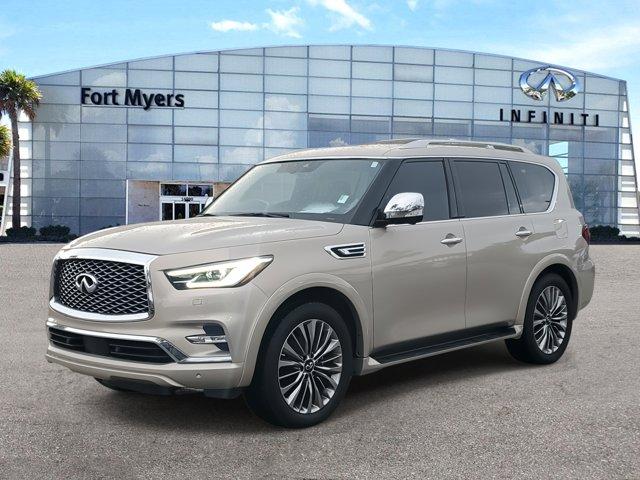 used 2021 INFINITI QX80 car, priced at $34,250