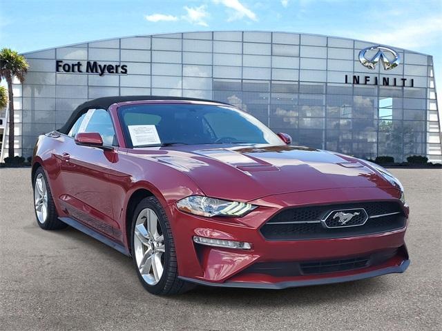 used 2020 Ford Mustang car, priced at $22,615