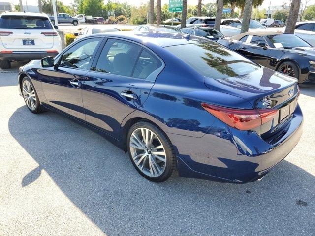 new 2024 INFINITI Q50 car, priced at $50,141