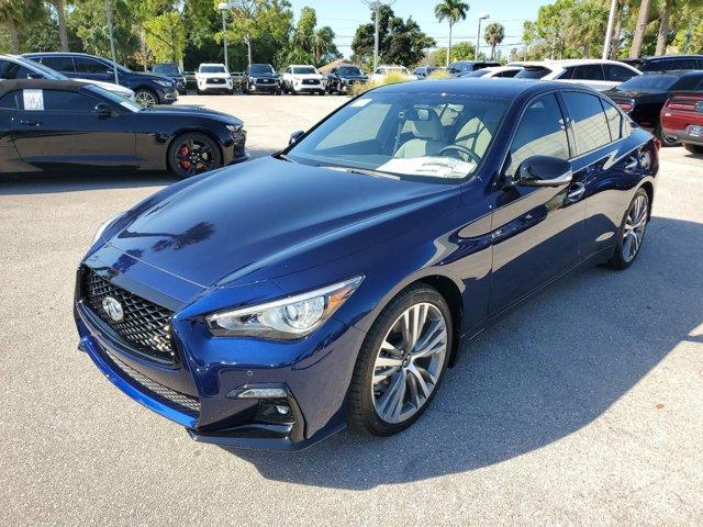 new 2024 INFINITI Q50 car, priced at $50,141