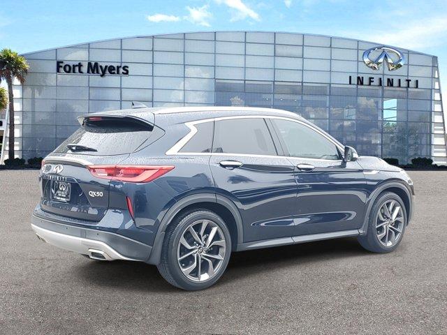 used 2021 INFINITI QX50 car, priced at $31,850