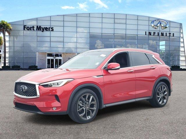 used 2022 INFINITI QX50 car, priced at $35,985