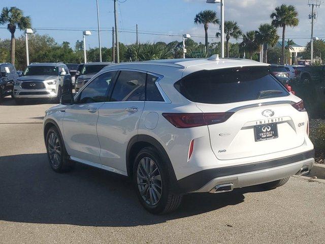 new 2025 INFINITI QX50 car, priced at $47,318