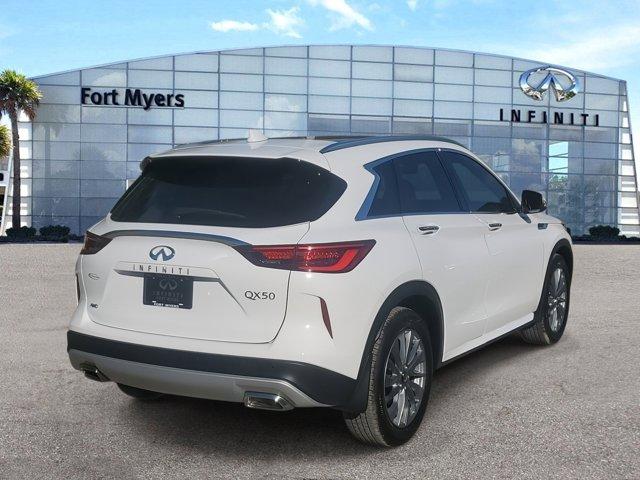 new 2025 INFINITI QX50 car, priced at $47,318