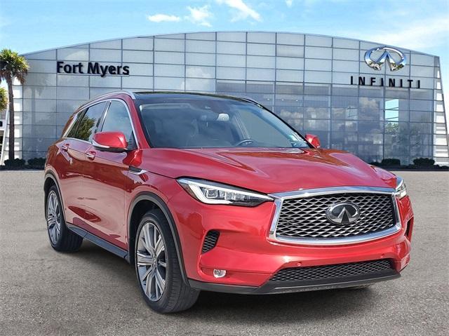 used 2022 INFINITI QX50 car, priced at $28,975