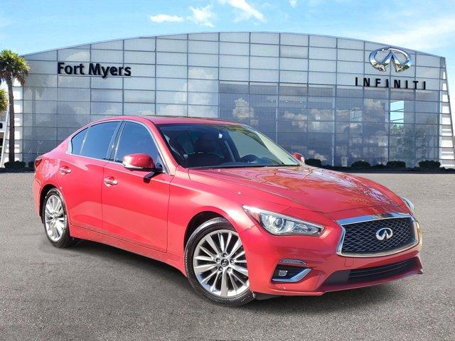 used 2021 INFINITI Q50 car, priced at $27,780