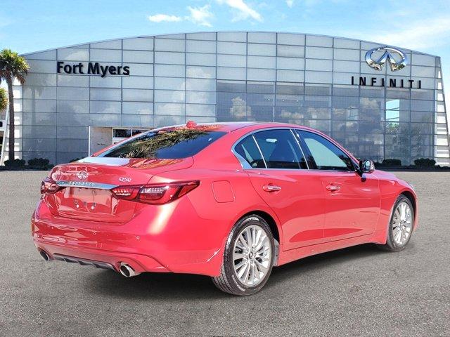 used 2021 INFINITI Q50 car, priced at $27,780