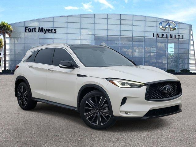 used 2022 INFINITI QX50 car, priced at $27,850