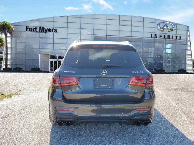 used 2021 Mercedes-Benz AMG GLC 43 car, priced at $45,988