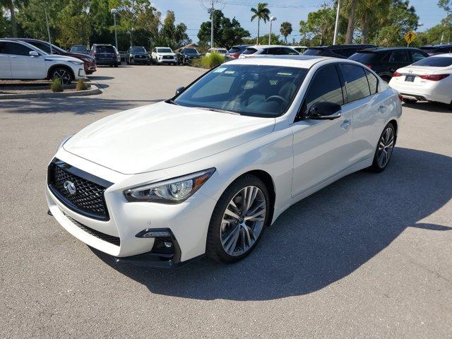 new 2024 INFINITI Q50 car, priced at $50,141