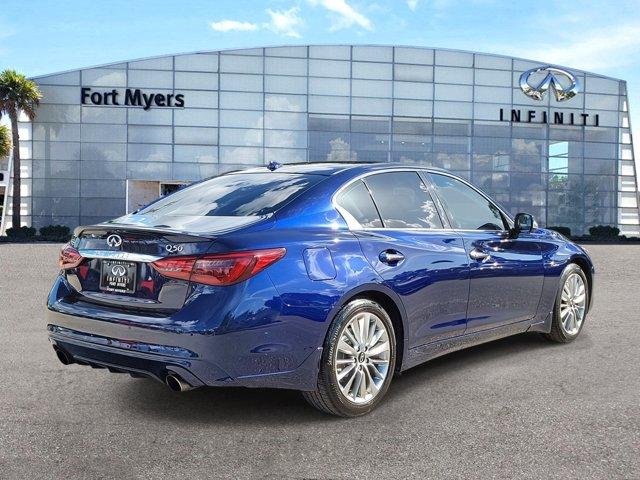 used 2022 INFINITI Q50 car, priced at $25,750