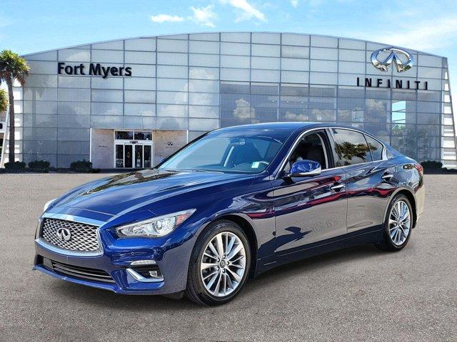 used 2022 INFINITI Q50 car, priced at $25,750