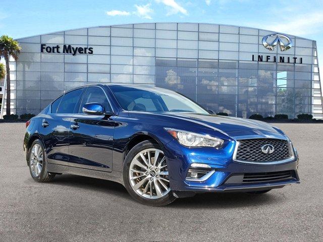 used 2022 INFINITI Q50 car, priced at $25,750