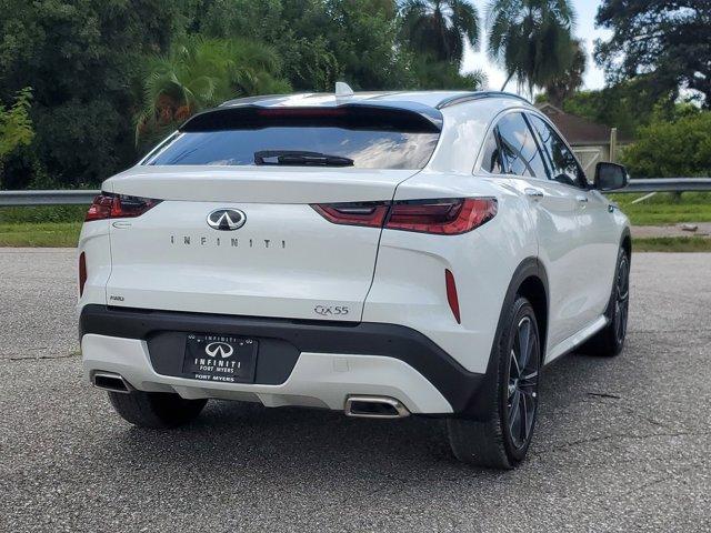 new 2025 INFINITI QX55 car, priced at $50,774