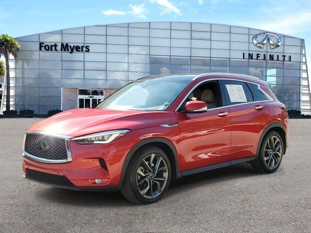 used 2021 INFINITI QX50 car, priced at $32,850