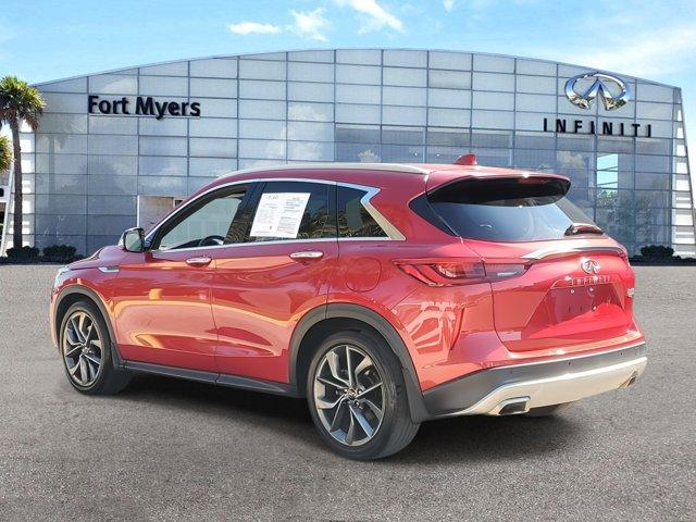 used 2021 INFINITI QX50 car, priced at $32,850