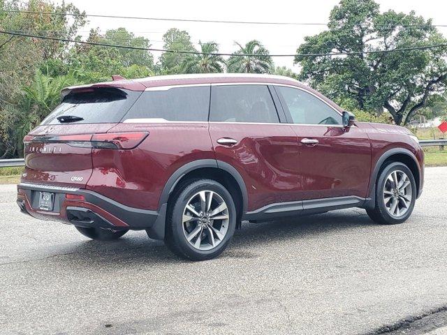 new 2025 INFINITI QX60 car, priced at $57,504